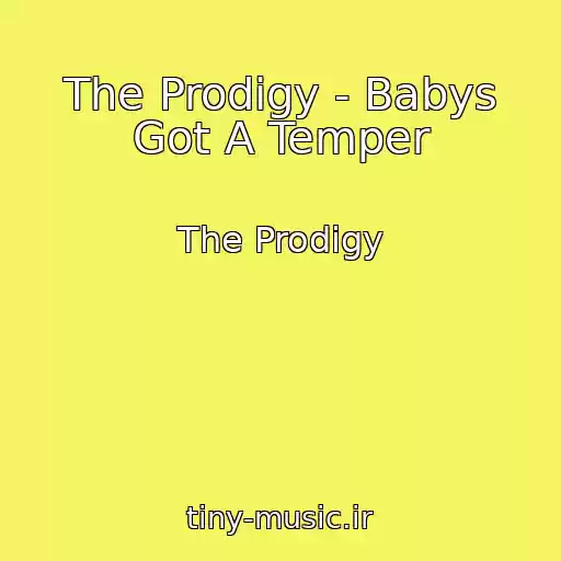 کاور آهنگ The Prodigy - Babys Got A Temper از The Prodigy