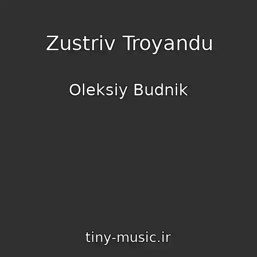کاور آهنگ Zustrіv Troyandu از Oleksіy Budnіk