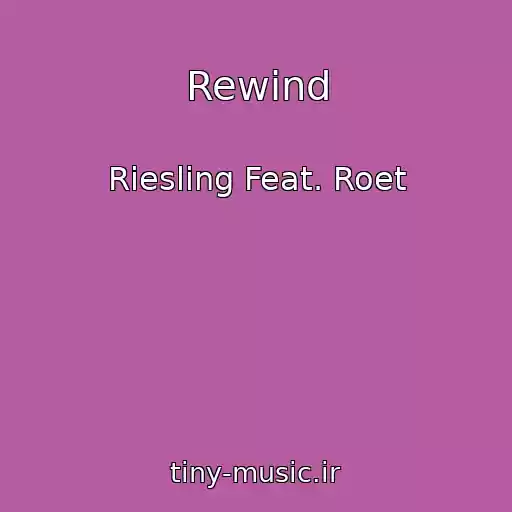 کاور آهنگ Rewind از Riesling Feat. Roet
