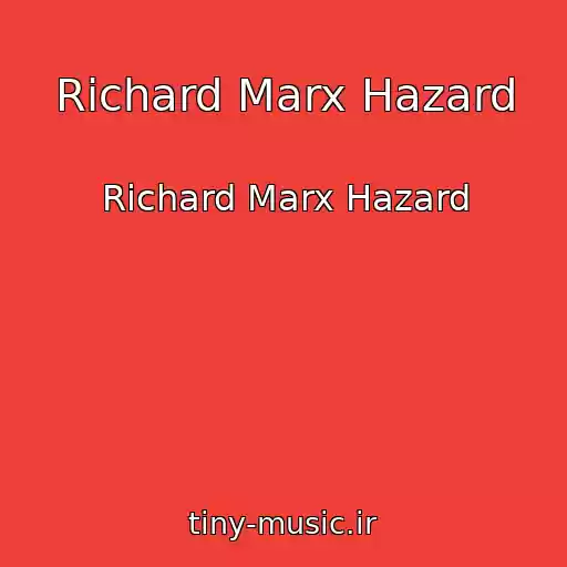 کاور آهنگ Richard Marx Hazard از Richard Marx Hazard