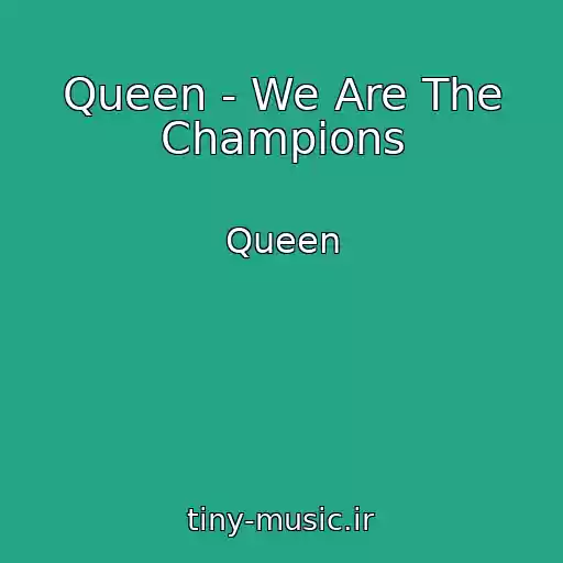 کاور آهنگ Queen - We Are The Champions از Queen