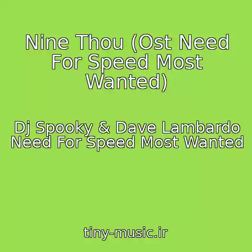 کاور آهنگ Nine Thou (Ost Need For Speed Most Wanted) از Dj Spooky & Dave Lambardo Need For Speed Most Wanted