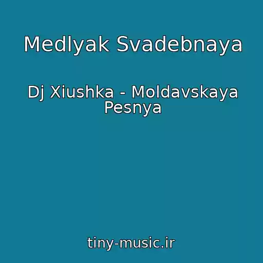 کاور آهنگ Medlyak Svadebnaya از Dj Xiushka - Moldavskaya Pesnya