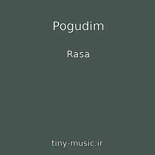 کاور آهنگ Pogudim از Rasa