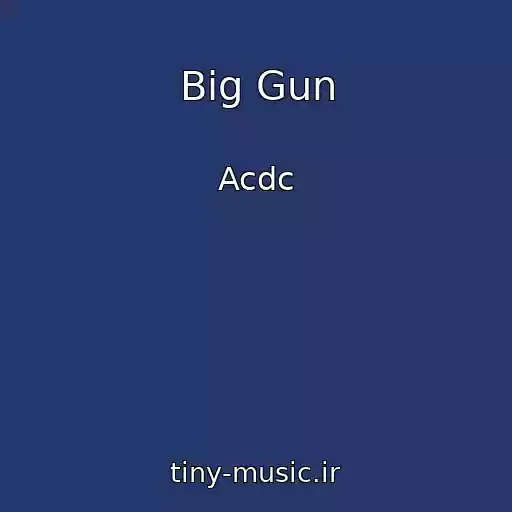 کاور آهنگ Big Gun از Acdc