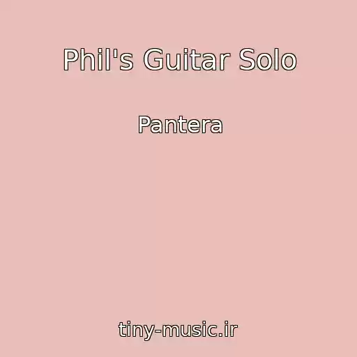 کاور آهنگ Phil's Guitar Solo از Pantera