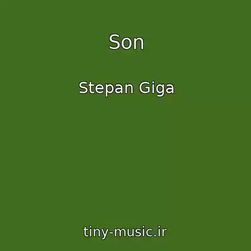 کاور آهنگ Son از Stepan Gіga