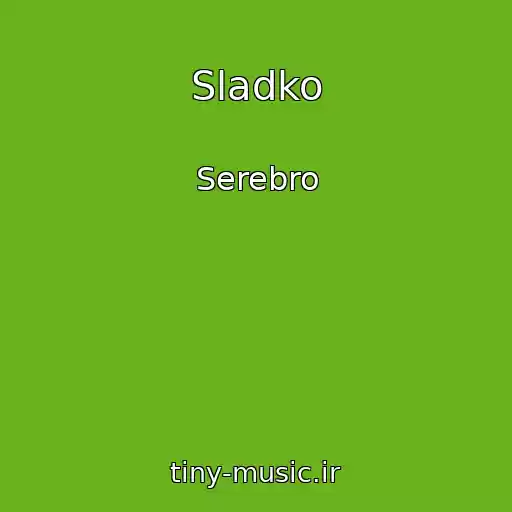 کاور آهنگ Sladko از Serebro