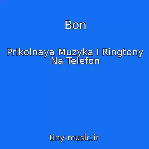 کاور آهنگ Bon از Prikolnaya Muzyka I Ringtony Na Telefon