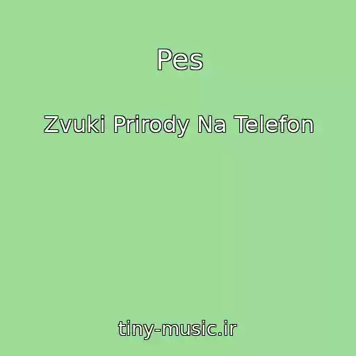 کاور آهنگ Pes از Zvuki Prirody Na Telefon