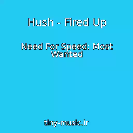 کاور آهنگ Hush - Fired Up از Need For Speed: Most Wanted