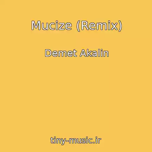 کاور آهنگ Mucize (Remix) از Demet Akalin