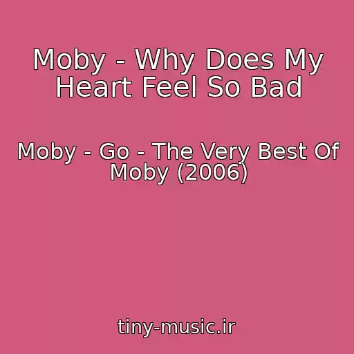 کاور آهنگ Moby - Why Does My Heart Feel So Bad از Moby - Go - The Very Best Of Moby (2006)