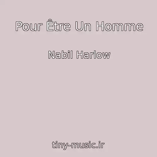 کاور آهنگ Pour Être Un Homme از Nabil Harlow