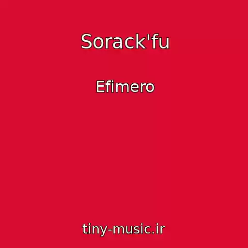 کاور آهنگ Sorack'fu از Efimero