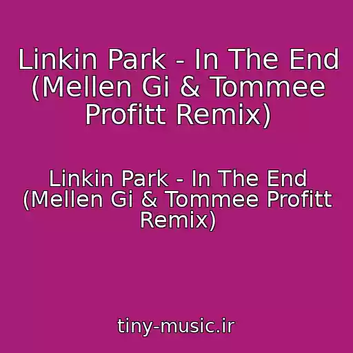 کاور آهنگ Linkin Park - In The End (Mellen Gi & Tommee Profitt Remix) از Linkin Park - In The End (Mellen Gi & Tommee Profitt Remix)