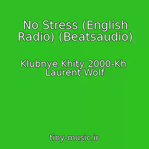 کاور آهنگ No Stress (English Radio) (Beatsaudio) از Klubnye Khity 2000-Kh  Laurent Wolf