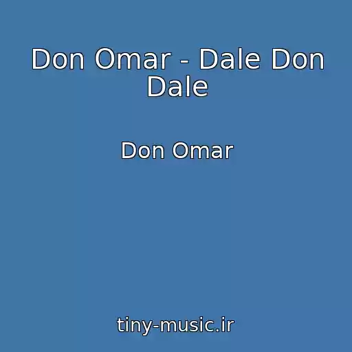 کاور آهنگ Don Omar - Dale Don Dale از Don Omar