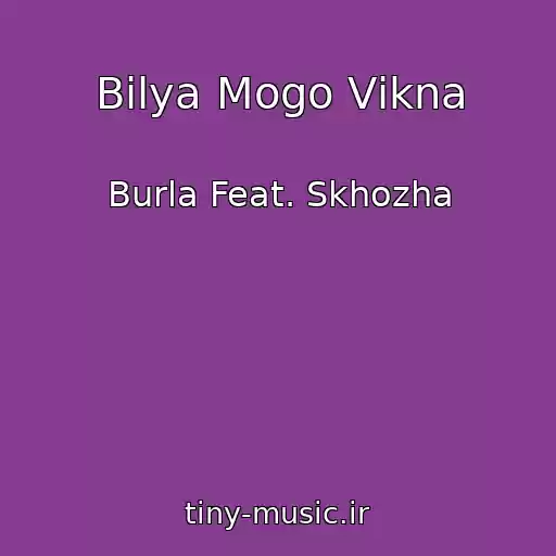 کاور آهنگ Bіlya Mogo Vіkna از Burla Feat. Skhozha