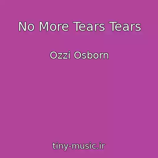 کاور آهنگ No More Tears Tears از Ozzi Osborn