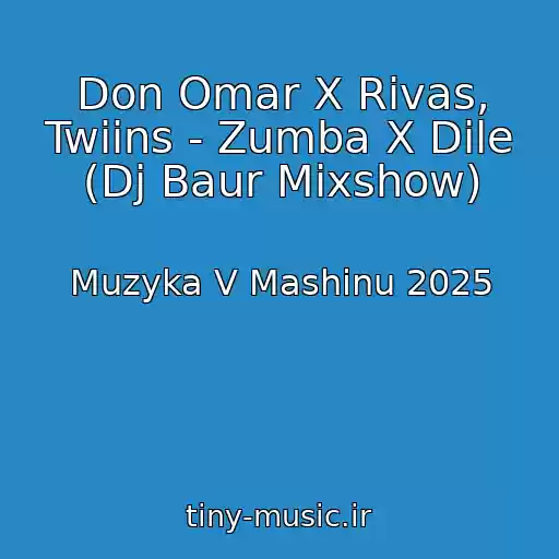 کاور آهنگ Don Omar X Rivas, Twiins - Zumba X Dile (Dj Baur Mixshow) از Muzyka V Mashinu 2025