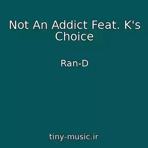 کاور آهنگ Not An Addict Feat. K's Choice از Ran-D