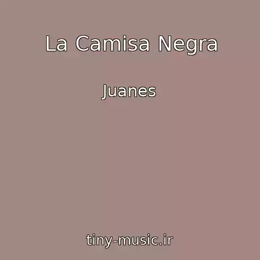 کاور آهنگ La Camisa Negra از Juanes