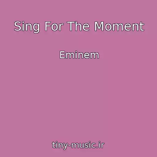 کاور آهنگ Sing For The Moment از Eminem