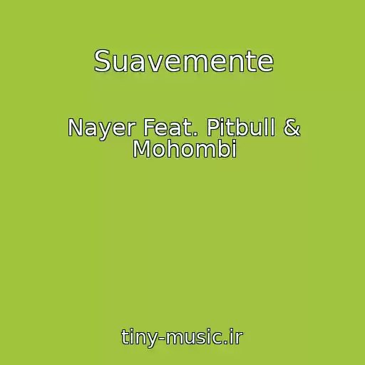 کاور آهنگ Suavemente از Nayer Feat. Pitbull & Mohombi