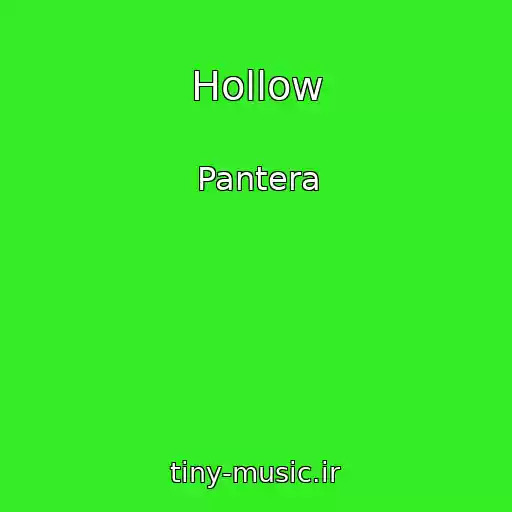 کاور آهنگ Hollow از Pantera