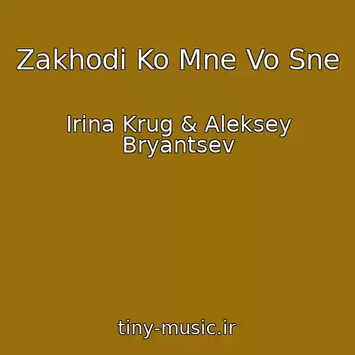 کاور آهنگ Zakhodi Ko Mne Vo Sne از Irina Krug & Aleksey Bryantsev