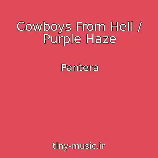 کاور آهنگ Cowboys From Hell / Purple Haze از Pantera