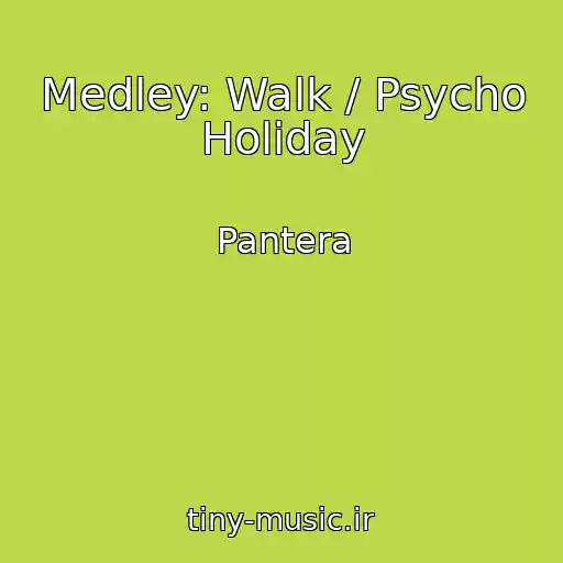 کاور آهنگ Medley: Walk / Psycho Holiday از Pantera