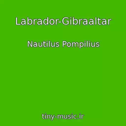 کاور آهنگ Labrador-Gibraaltar از Nautilus Pompilius