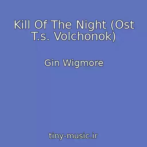 کاور آهنگ Kill Of The Night (Ost T.s. Volchonok) از Gin Wigmore