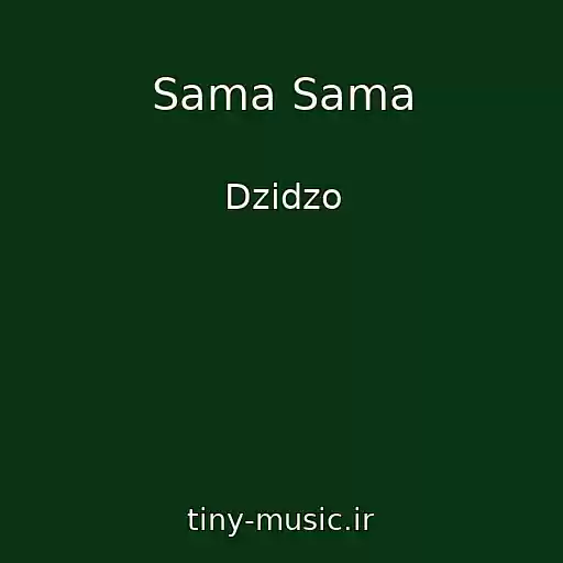 کاور آهنگ Sama Sama از Dzidzo