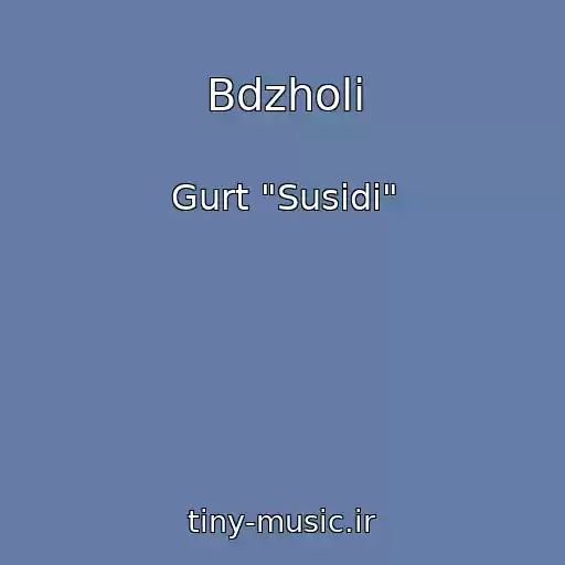 کاور آهنگ Bdzholi از Gurt "Susіdi"