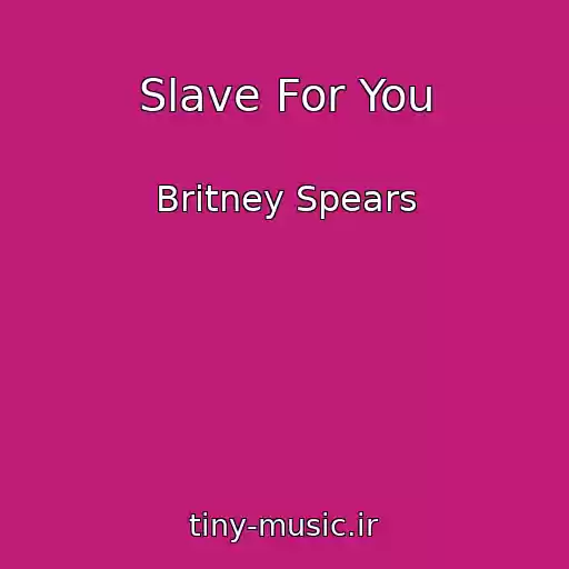 کاور آهنگ Slave For You از Britney Spears