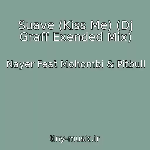 کاور آهنگ Suave (Kiss Me) (Dj Graff Exended Mix) از Nayer Feat Mohombi & Pitbull