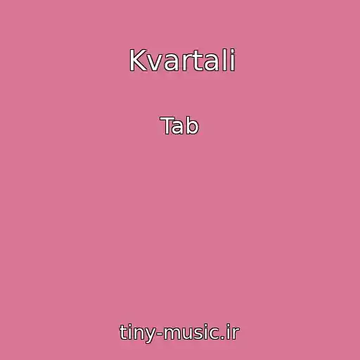 کاور آهنگ Kvartali از Tab