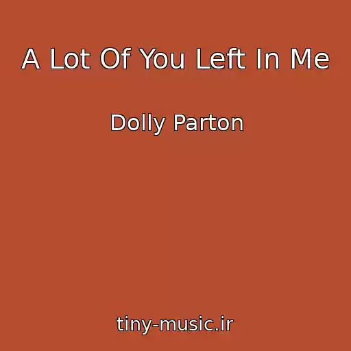 کاور آهنگ A Lot Of You Left In Me از Dolly Parton