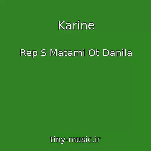 کاور آهنگ Karine از Rep S Matami Ot Danila