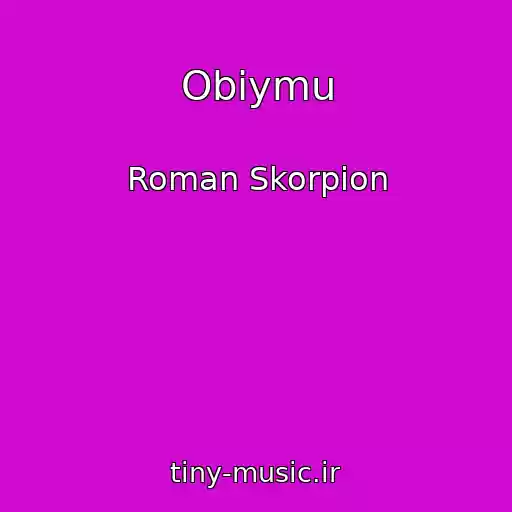 کاور آهنگ Obіymu از Roman Skorpіon