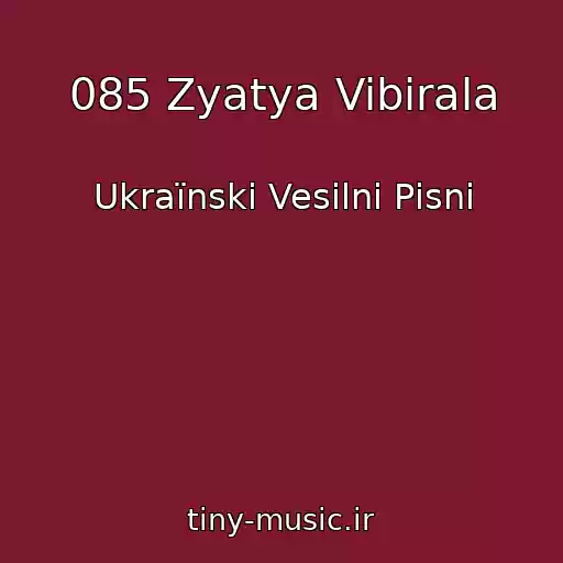 کاور آهنگ 085 Zyatya Vibirala از Ukraїnskі Vesіlnі Pіsnі