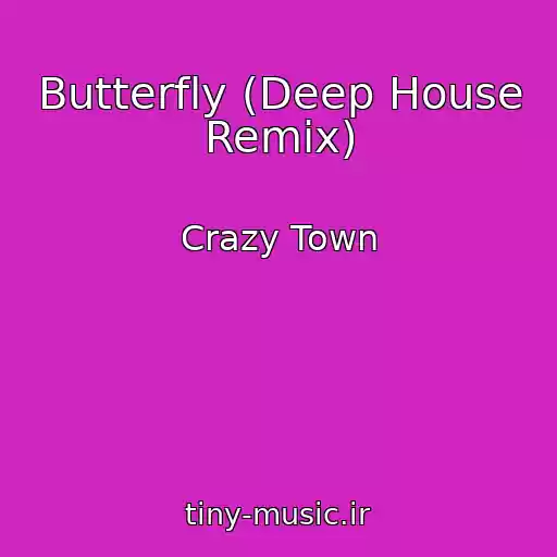 کاور آهنگ Butterfly (Deep House Remix) از Crazy Town