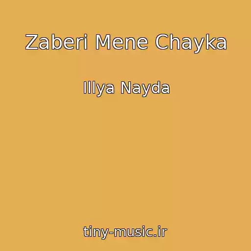 کاور آهنگ Zaberi Mene Chayka از Іllya Nayda