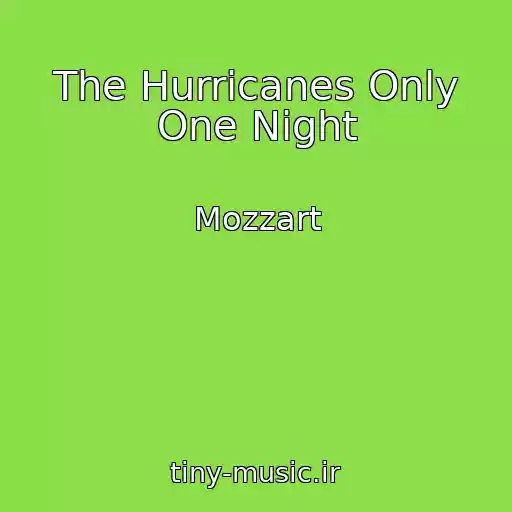 کاور آهنگ The Hurricanes Only One Night از Mozzart