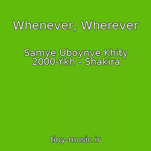 کاور آهنگ Whenever, Wherever از Samye Uboynye Khity 2000-Ykh - Shakira
