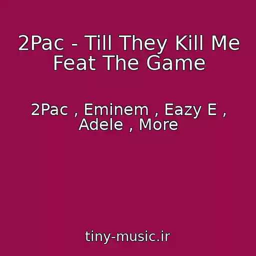 کاور آهنگ 2Pac - Till They Kill Me Feat The Game از 2Pac , Eminem , Eazy E , Adele , More