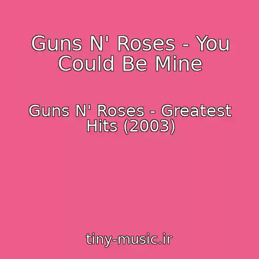 کاور آهنگ Guns N' Roses - You Could Be Mine از Guns N' Roses - Greatest Hits (2003)